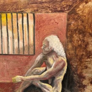 Figurative. 24" x 30" oil on canvas. Human Condition.